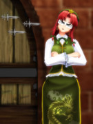 美鈴「おきてます」