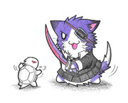 ベンジャミン提督と天龍ネコ