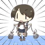 戦果を挙げる浦波