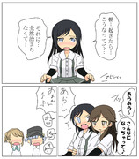 誤って男の子になる薬を飲んでしまった朝潮