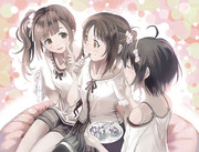 ピンクチェックスクール三姉妹