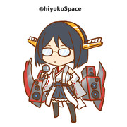 マイク装備 霧島さん