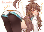 尻たわわチャレンジ球磨ちゃん2