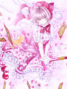 色鉛筆でＣＣさくら