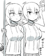 電車で財布を盗まれてるけどまほと密着できて嬉しいエリカ