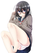 泣き顔（タイツなし差分