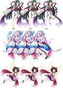 東北三姉妹の立絵っぽい何か