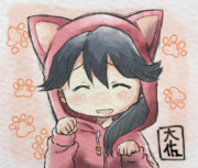 鳳翔「にゃ、にゃ～…///」