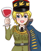 アスパラガスと大人のブドウジュース