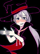 ハロウィン魔女コス輝子