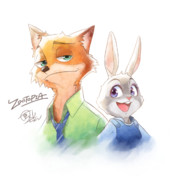 ジュディ ホップス ニコニコ静画 イラスト