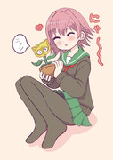 猫草 ニコニコ静画 イラスト