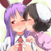 ほっぺにキス ニコニコ静画 イラスト
