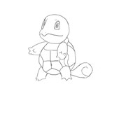 ゼニガメ ニコニコ静画 イラスト