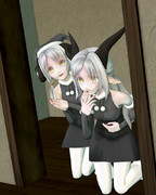 台所の入口になんかいた