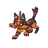 ニャヒート（ドット絵）