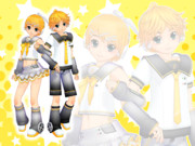 【MMD】リンちゃんとレンくんのモデル追加とか【モデル配布】