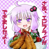自作エビフライコラ画像素材