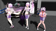 【ＭＭＤ】有理式改変レーシングゆかり【配布】