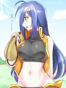 剣の修行後ワユさん
