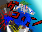 自機三大奥義『守矢インフェルノ』