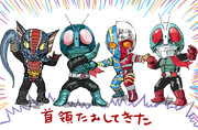 仮面ライダー1号 ニコニコ静画 イラスト