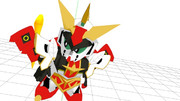 【MMDモデル配布】法術士ニュー【騎士ガンダム物語】