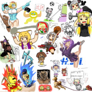 第１６回真夏の夜の絵チャ☆まとめ