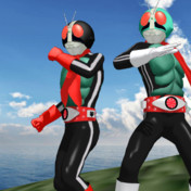 仮面ライダー新1号 ニコニコ静画 イラスト