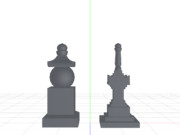 【MMDアクセサリ】五輪塔と宝篋印塔【配布】