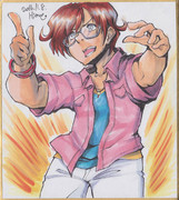 今日の色紙＃94「橋本先生」