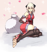 サンタ沖田さん！