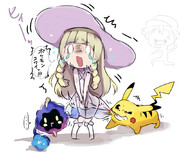 ポケモンの恐ろしさを身をもって知るリーリエちゃん