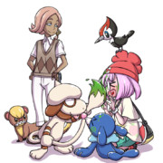 イリマ ニコニコ静画 イラスト