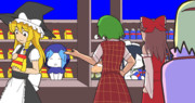 常連のおばさんの長話でしごとにならないＮＹＮ姉貴
