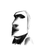モアイ像 ニコニコ静画 イラスト