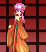 和服な牛ゆかりさん（１１/２０ワンドロ）