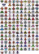 メダロット１・メダロット２に登場するメダロット達