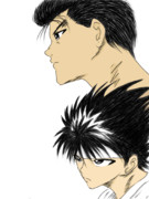 浦飯幽助＆飛影