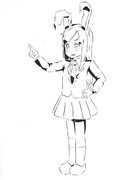 【切り絵】HSI姉貴(２)