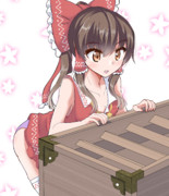 霊夢、朝の日課