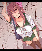 通学途中の如月ちゃん