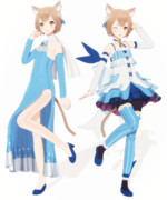 【MMDモデル配布】フェリス