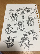 (^q^)の落書き