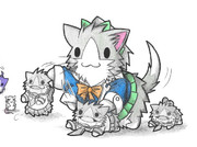 メカプラモルと夕張ネコ