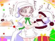 まるゆサンタとオヤブンサンタ