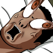 イキながら何かに驚く先輩