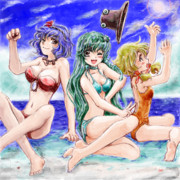 海水浴に行こう！（守矢Ver）