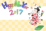2017 年賀状用