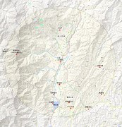 幻想郷の地形図 たぶんオリジナル